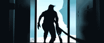 A silhouette of a person walkingDescription automatically generated with low confidence